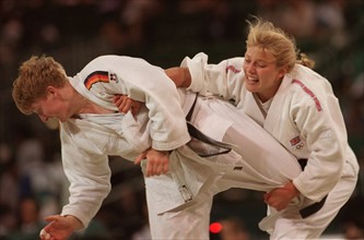 Olympia 1996: Judo Hagn gegen Rodgers