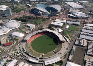 Sydney 2000: Baseball-Stadion im Olympia-Park