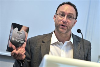 Buchmesse Frankfurt - Jimmy Wales