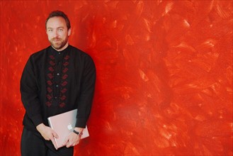 Jimmy Wales, Schöpfer der Internet-Enzyklopädie "Wikipedia"...