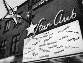 Der "Star-Club" auf der Großen Freiheit im Hamburger Vergnügungsviertel St...