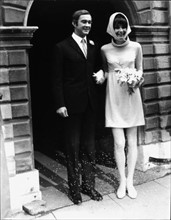 Mariage d'Audrey Hepburn avec Andrea Dotti