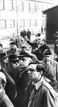 Auschwitz Trial in Frankfurt on the Main - local inspection