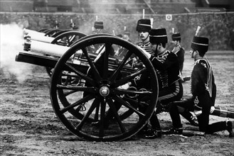 "Troop and Horse Artillery" performance during the British Tattoo