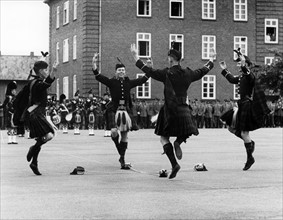 British regiment "Gordon Highlanders" leaves Germany