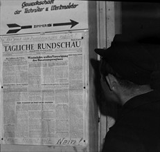 Berlin - East German State Railway strike 1949