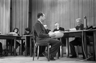 Hans Fritsche in de-Nazification court