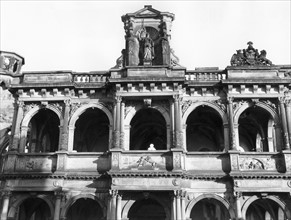 Destroyed Cologne city hall