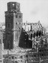 Post-war era - destroyed Hamburg