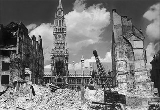 Post-war era - destroyed Munich