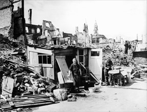 Living situation in the destroyed post-war Germany