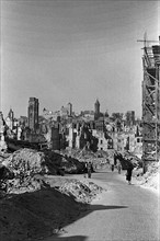 Post-war era - destroyed Nuremberg