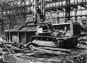 Post-war era: dismantling of Krupp factories