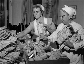 Post-war Germany: Donations for refugees