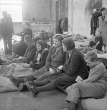 Berlin - camp for GDR refugees 1953