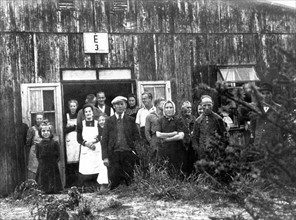 German refugees in Denmark 1945