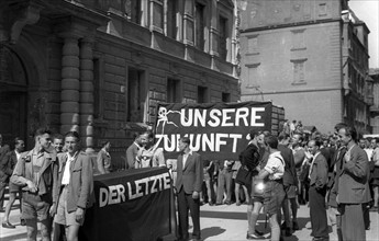 Student demonstration in Munich
