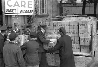 Post-war era - Care packages 1949