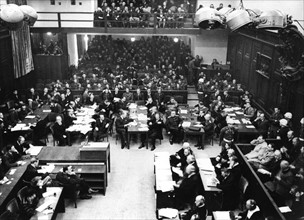 Nuremberg War Crimes Trials - opening