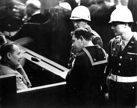 Göring at Nuremberg Trials
