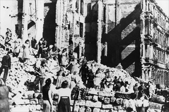 Reconstruction in Dresden 1946