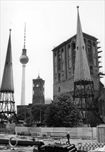 Reconstruction of the Church of St. Nicholas in Berlin 1982