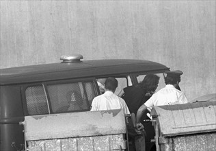Terrorist trial in Stuttgart-Stammheim 1987