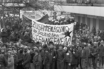 Demonstration for Ingrid Strobl 1989
