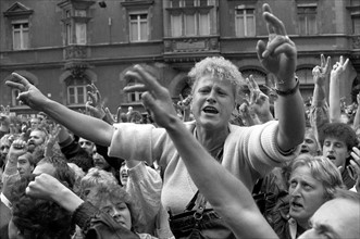 Monday demonstration in Leipzig, September 4th 1989