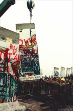 Opening of the German-German border - Berlin Wall