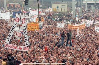 Demonstration, November 4th 1989 (archive photograph 1989, text 1993)