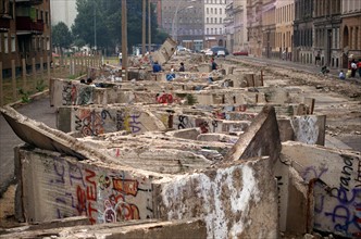 Demolishion of Berlin Wall