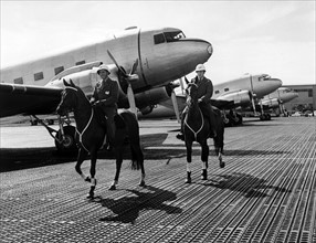 Mounted air force in occupied Germany
