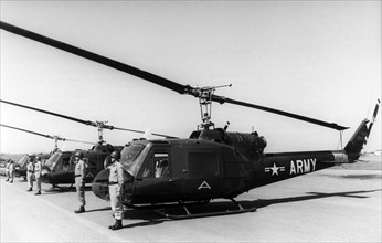 Helicopter of the US army with jet propulsion presented