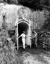 Nazi bunker become depot of the US Army