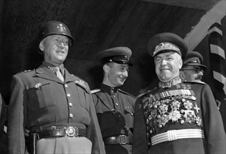 Patton and Zhukov in Berlin