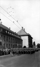 US military parade in Kaiserslautern