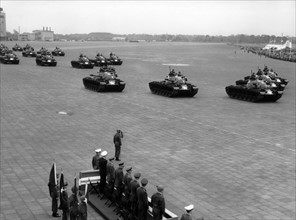 Military parade at the 'Armed Forces Day' in Berlin