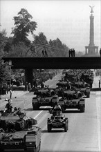 Military parade on the 'Armed Forces Day' in Berlin