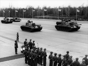 Farewell parade for US General Clarke in Berlin