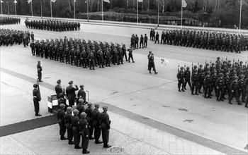 Farewell parade for US General Clarke in Berlin