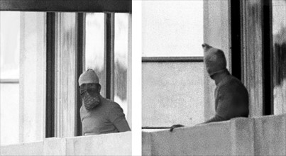 Olympic Games 1972: masked terrorists in the Israeli accommodation