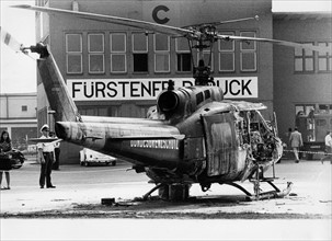 Olympic Games 1972: destroyed helicopter