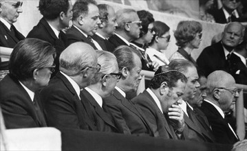 Olympic Games 1972: memorial ceremony for terrorist attack victims