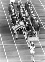 Olympic Games 1972: entrance of the Israeli team