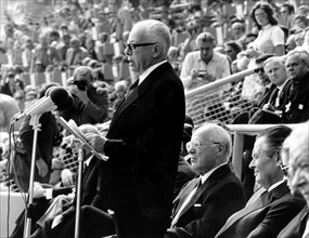 Olympic Games 1972: Dr Gustav Heinemann speaks