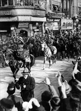Nazi Germany: Wehrmacht parade in Dusseldorf