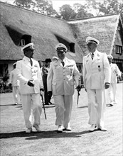 Italo Balbo meets Hermann Göring at Schorfheide