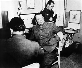 Göring and Brauchitsch in detention camp Augsburg
