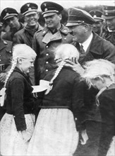 Adolf Hitler and children